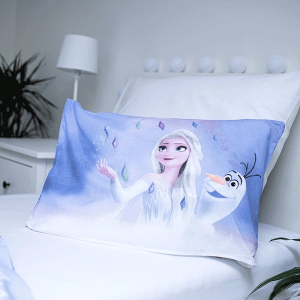 Lenjerie de pat din bumbac pentru copii pentru pătuț 100x135 cm Frozen 2 – Jerry Fabrics-image-3