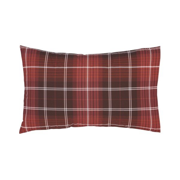 Lenjerie de pat Catherine Lansfield Tartan Check, 220 x 230 cm, roșu-image-2