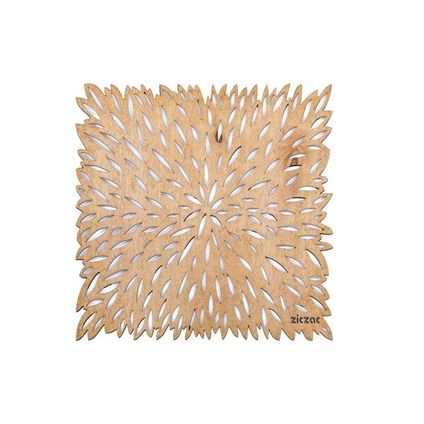 Suport pentru farfurii din lemn 36x36 cm - ZicZac