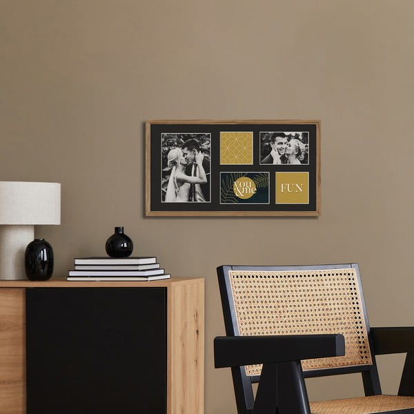 Ramă foto 29x53 cm Kyoto Black – Styler-image-1