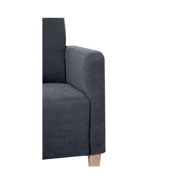 Fotoliu Max Winzer Milla Velor, gri antracit-image-4