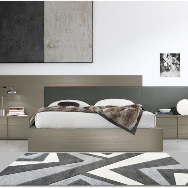 Covor Webtappeti Spring Squares, 133 x 190 cm-image-1