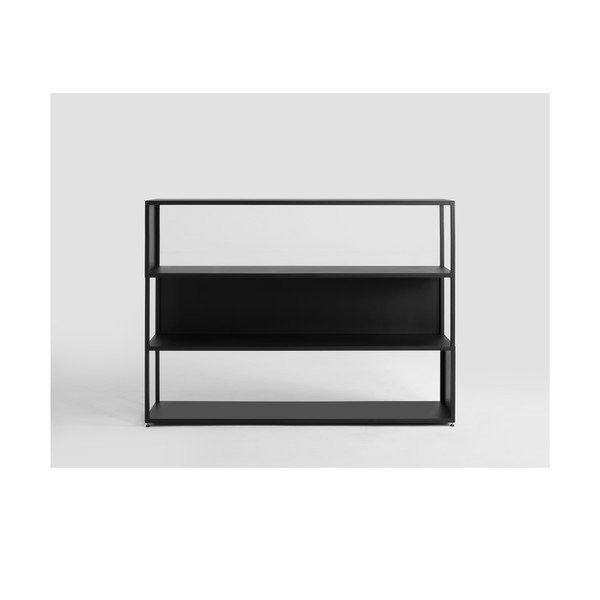 Bibliotecă CustomForm Hyller Side, negru-image-1