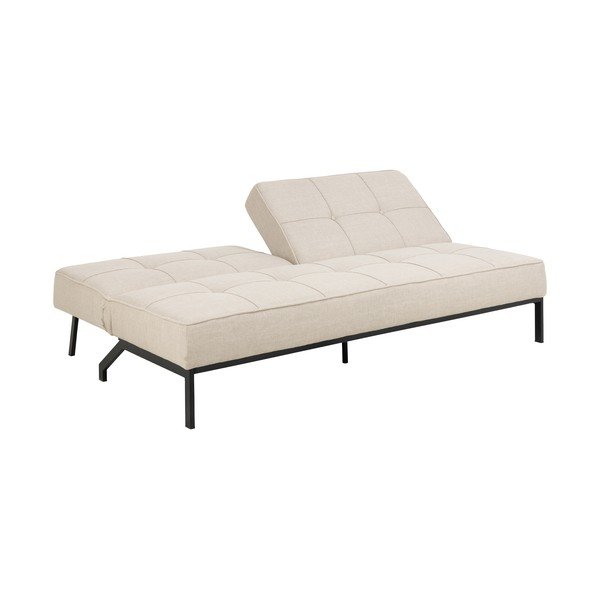 Canapea bej extensibilă 198 cm Perugia – Actona-image-4