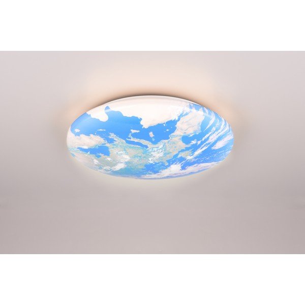 Plafonieră pentru copii albastră LED ø 37 cm Terra – Reality-image-2