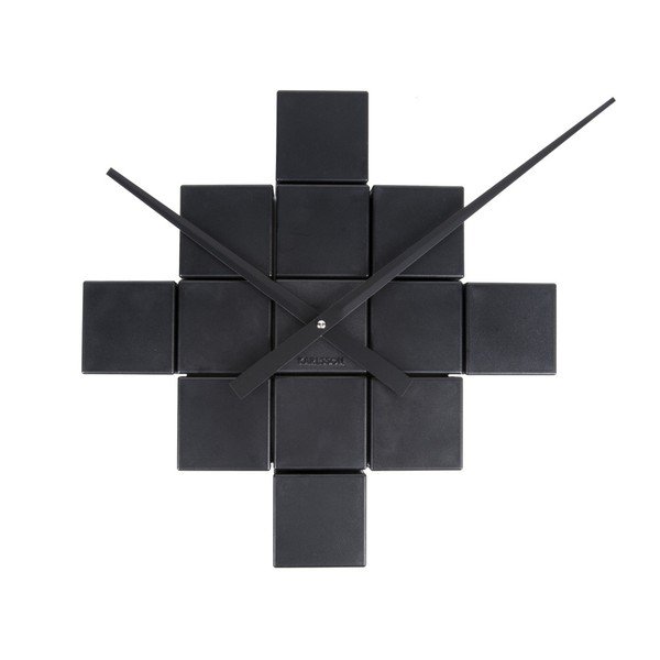 Ceas de perete Karlsson Do It Yourself, negru-image-1