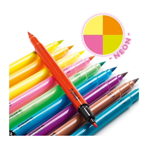 Set 10 markere neon Djeco-image-1