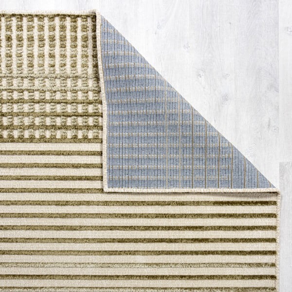 Covor verde lavabil din janilie 200x320 cm Elton – Flair Rugs-image-2