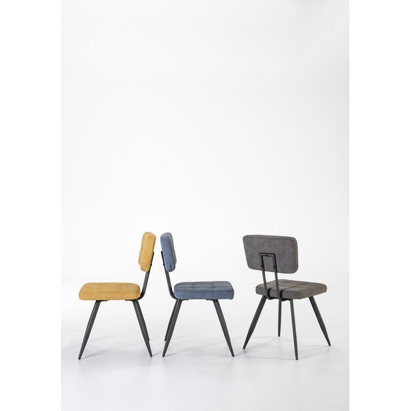 Set 4 scaune Marckeric Sofy, albastru-image-2
