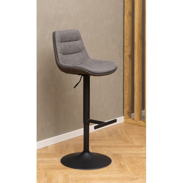 Scaun de bar gri cu înălțime ajustabilă (înălțime șezut 86 cm) Adisa – Actona-image-1