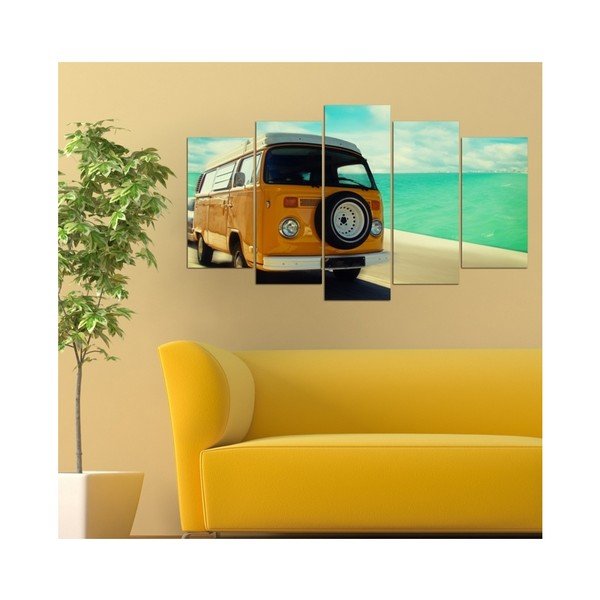 Tablou din mai multe piese 3D Art Lalida, 102 x 60 cm-image-1