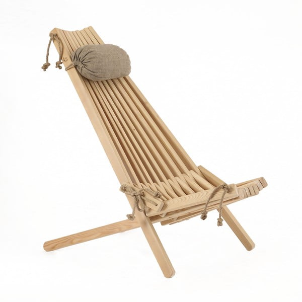 Șezlong ecologic din lemn larice EcoFurn EcoChair-image-2