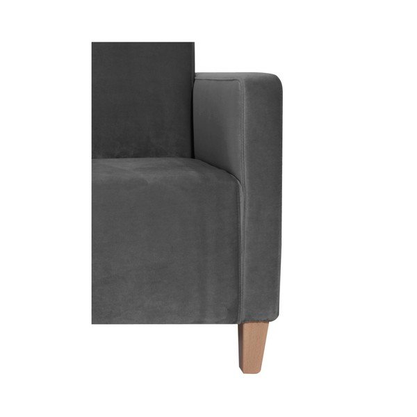 Fotoliu Max Winzer Milla Velvet, gri antracit-image-4