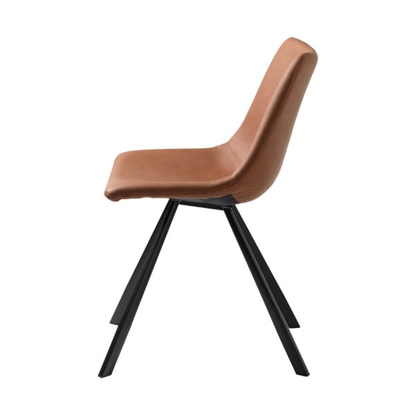 Scaun de dining maro coniac Yukon – Unique Furniture-image-3