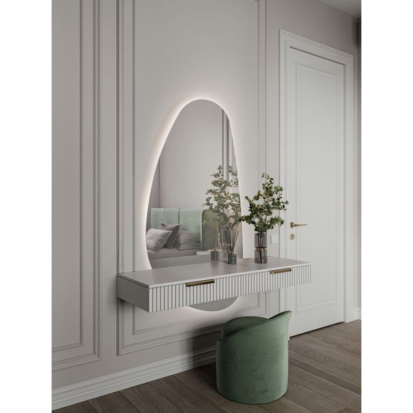 Oglindă de perete cu led 3x140 cm Lorin – Nova Luce-image-2