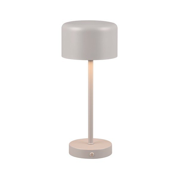 Veioză gri deschis LED cu intensitate reglabilă (înălțime 30 cm) Jeff – Reality-image-3