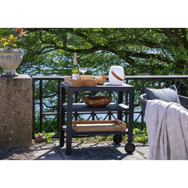 Măsuță de servire cu roți 45x75 cm Taormina – House Nordic-image-2