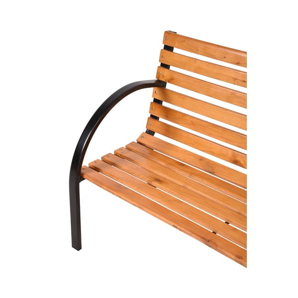 Bancă de grădină din lemn și oțel Garden Pleasure Bellevue-image-1