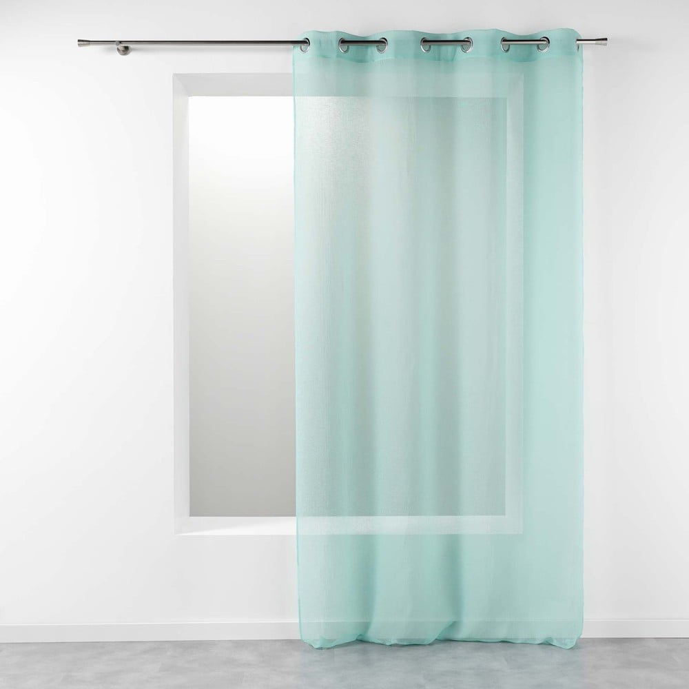 Perdea verde-mentă 140x280 cm Telma – douceur d'intérieur