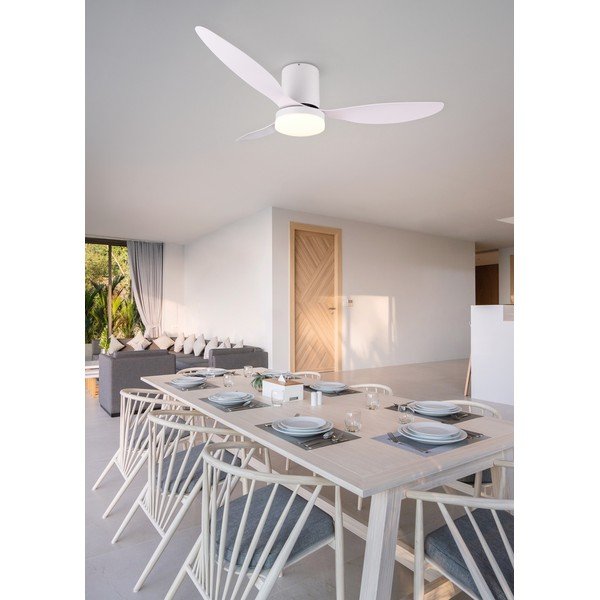 Plafonieră alb mat LED ø 132 cm Göteborg – Reality-image-2