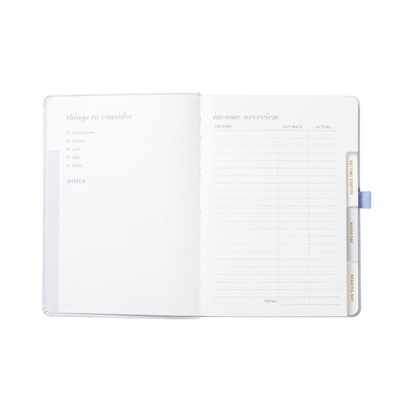 Planificator pentru buget pentru nuntă Busy B, argintiu-image-2