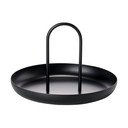 Tavă servire metalică Zone Singles, ø 20 cm, negru