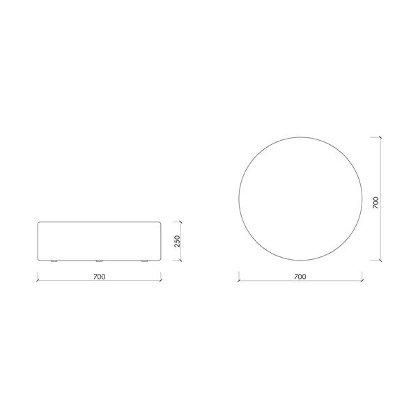 Puf verde cu tapițerie din lână Folk – noo.ma-image-3