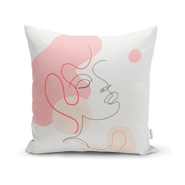 Set 4 fețe de pernă decorative Minimalist Cushion Covers Minimalist Woman, 45 x 45 cm-image-3