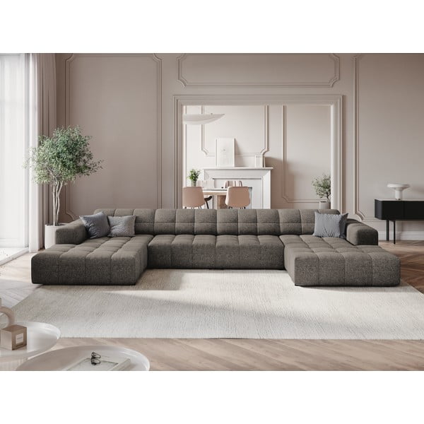 Colțar gri închis (în formă de "U") Chicago – Cosmopolitan Design-image-1