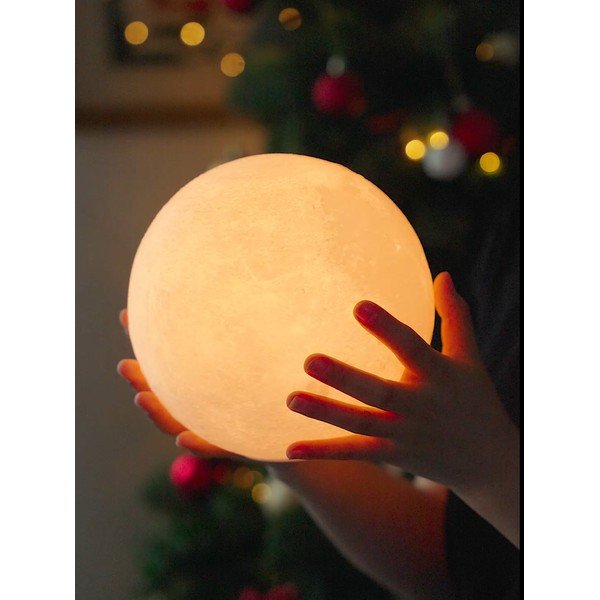 Decorațiune luminoasă maro închis cu USB ø 12 cm Smart LunaSpin – Gingko-image-3