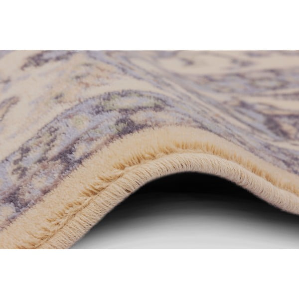 Covor crem din lână 160x240 cm Philip – Agnella-image-2