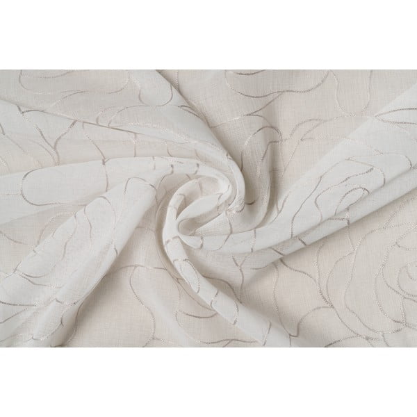 Perdea albă/gri 140x245 cm Amanda – Mendola Fabrics-image-2