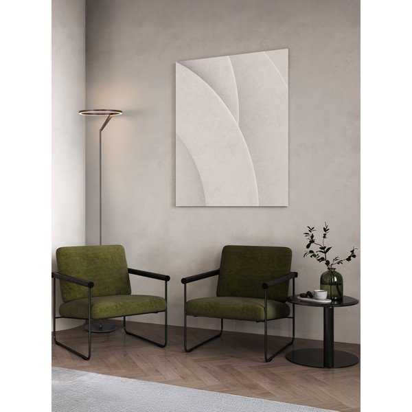 Lampadar argintiu LED cu intensitate reglabilă din aluminiu (înălțime 168 cm) Tilia – Nova Luce-image-1