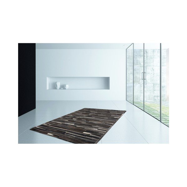 Covor maro din piele Eclipse, 160x230cm-image-1