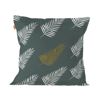 Față de pernă din bumbac Blanc Foliage, 60 x 60 cm