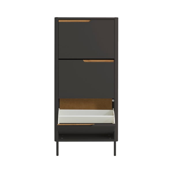 Raft pentru pantofi Tenzo Switch, 62 x 131 cm, gri antracit-image-3