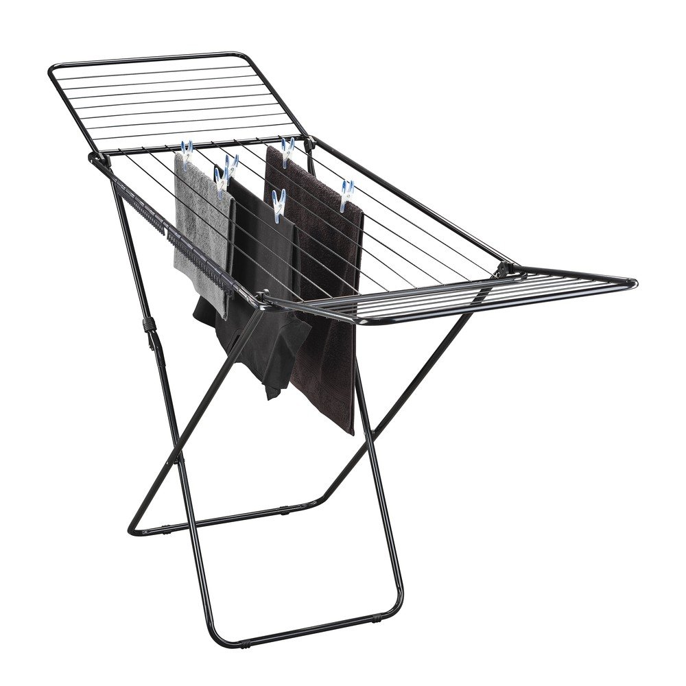 Uscător de rufe negru 20 m Classic 200 Easy – LEIFHEIT