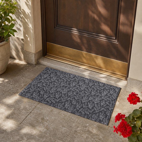 Covoraș de intrare 40x70 cm Navy Leaf – Artsy Doormats-image-3