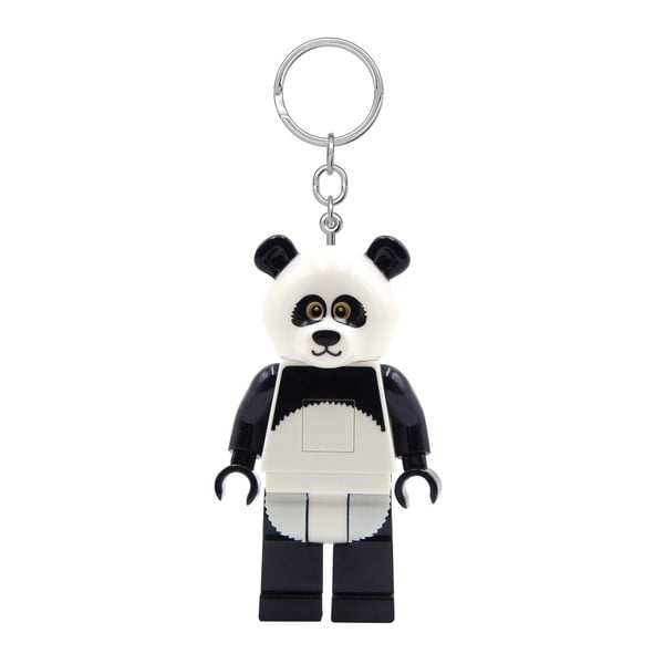Breloc cu lanternă negru-alb Iconic Panda – LEGO®-image-2