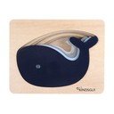 Puzzle de inserat din lemn Whale – Kindsgut