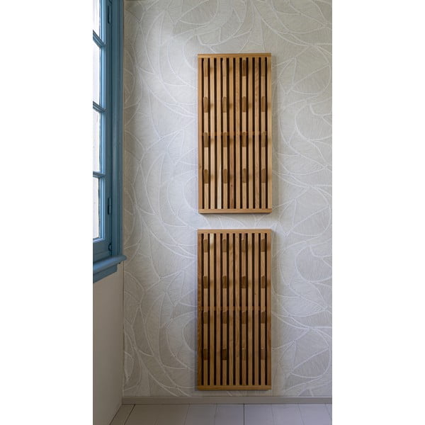 Panou de agățat diverse în culoare naturală din lemn de stejar 46x100x8 cm Parco – Spinder Design-image-1