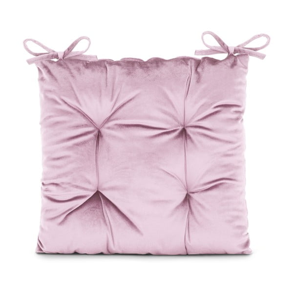 Pernă de scaun din catifea 40x40 cm Aleksa – Restilo