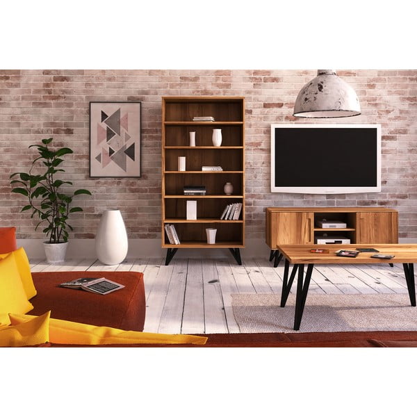 Bibliotecă din lemn de fag 91x185 cm Golo - The Beds-image-1