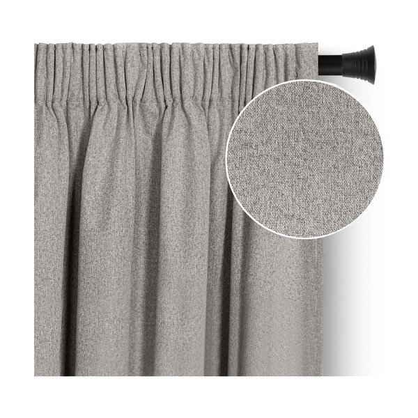 Draperie taupe blackout 140x250 cm Corita – Restilo
