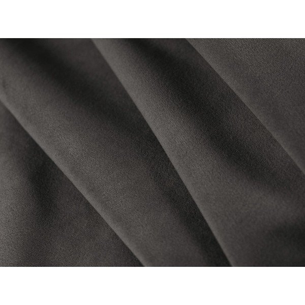Canapea gri închis pentru dormitul zilnic cu tapițerie din catifea 184 cm – Micadoni -image-4