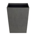 Coș de gunoi gri pentru birou Sofia Canvas Paper Laminate – Bigso