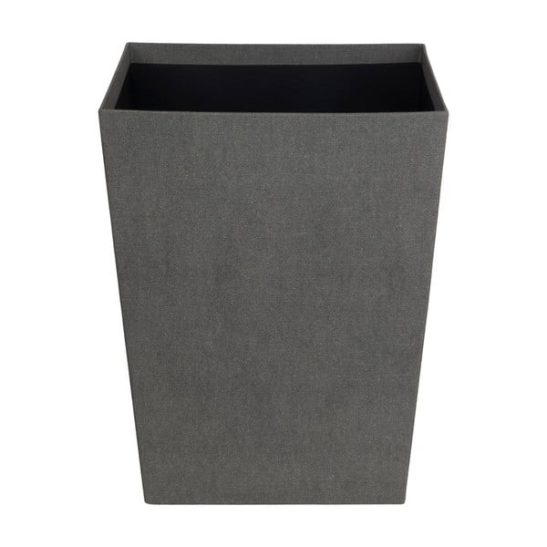 Coș de gunoi gri Sofia Canvas Paper Laminate – Bigso