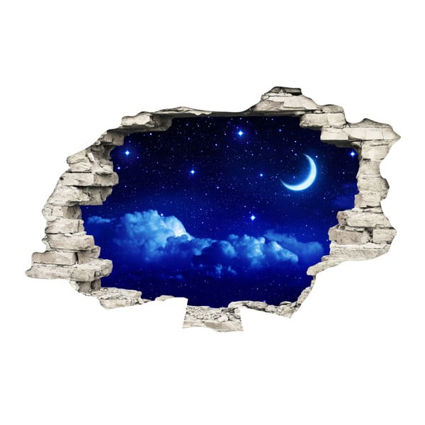 Autocolant Ambiance Romantic Moons, 60 x 90 cm-image-1