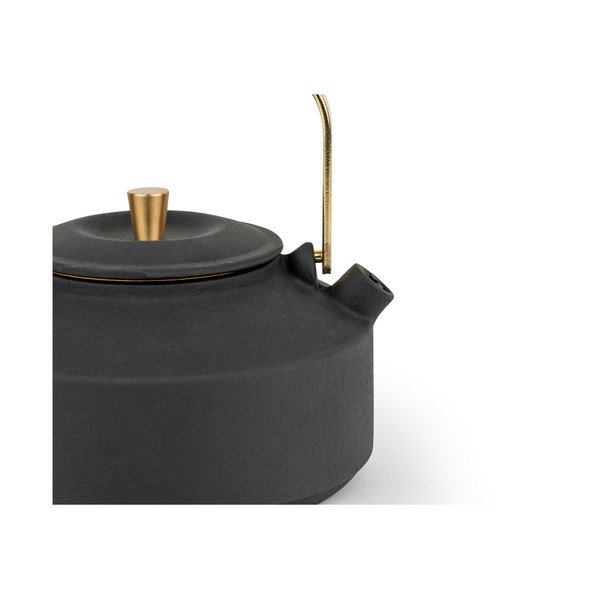 Ceainic negru cu filtru din fontă 1 l Shangdong – Bredemeijer-image-4