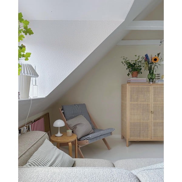 Fotoliu pliabil Karup Design Boogie Raw/Beach Blue-image-4